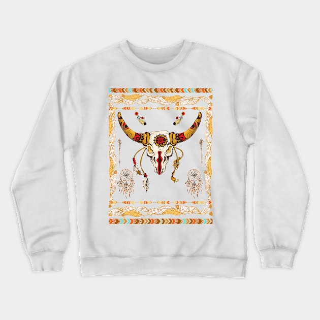 The Magical Spirit of Buffalo Crewneck Sweatshirt by black8elise